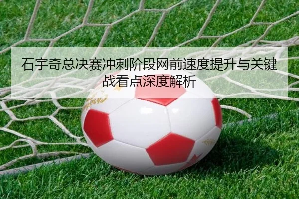 石宇奇总决赛冲刺阶段网前速度提升与关键战看点深度解析（jiangnan）
